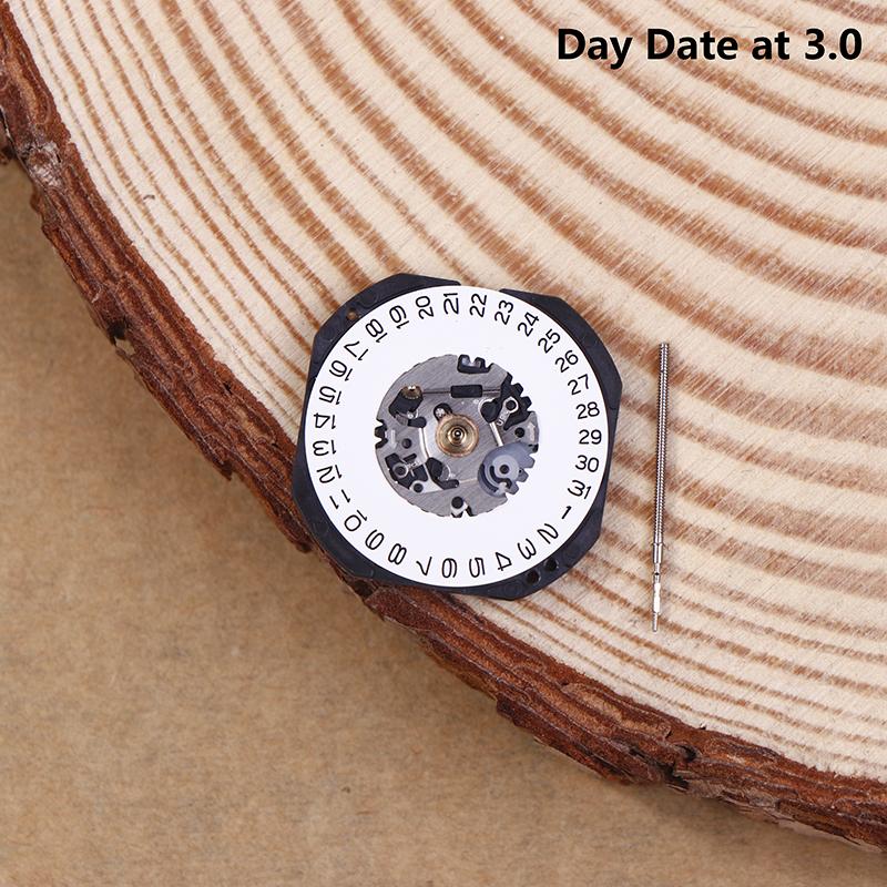 Механизм Vx32 с датой Часовой механизм Японский механизм Vx32E Механизм Календарь Дата Металлический кварцевый механизм
